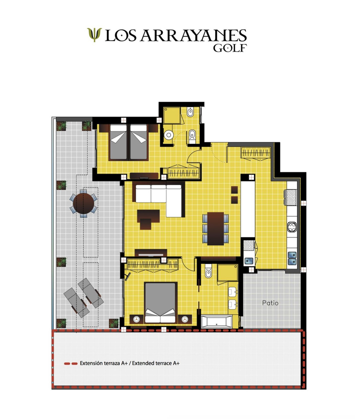 2 Bedroom Apartment for Sale in Los Arqueros — view 19